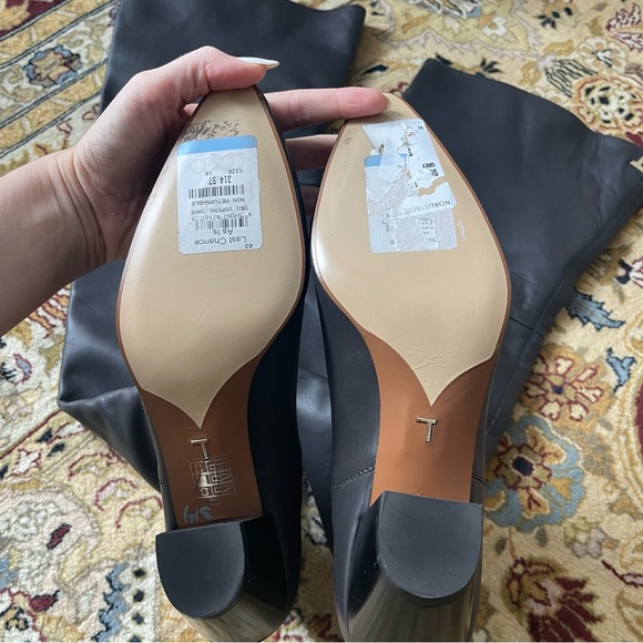 Lafayette 148 Lucille Tall Leather Boots - Picture 6 of 12